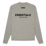 Fear of God SS22 Long Sleeve T-Shirt 'Dark Oatmeal'