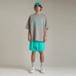 Fear of God SS24 Crewneck T-Shirt 'Dark Heather Oatmeal'
