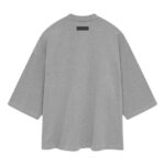 Fear of God SS24 Football T-Shirt 'Dark Heather Oatmeal'